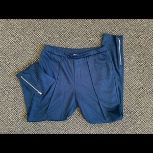 Navy Blue Straight Leg